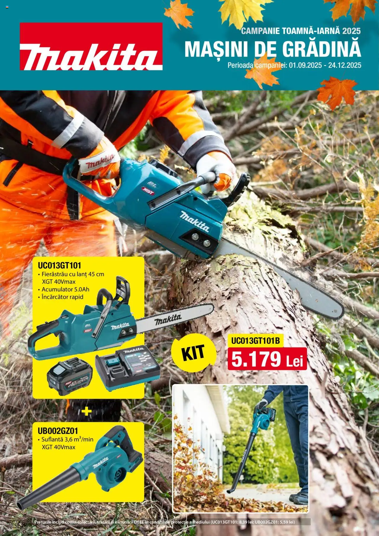 Makita Catalog - Campanie Grădină Toamnă-Iarnă de la 01.09.2025 - Pagină 1