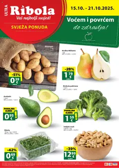 Pregled letka Svježa Ponuda trgovine Ribola vrijedi od 15.10.2025