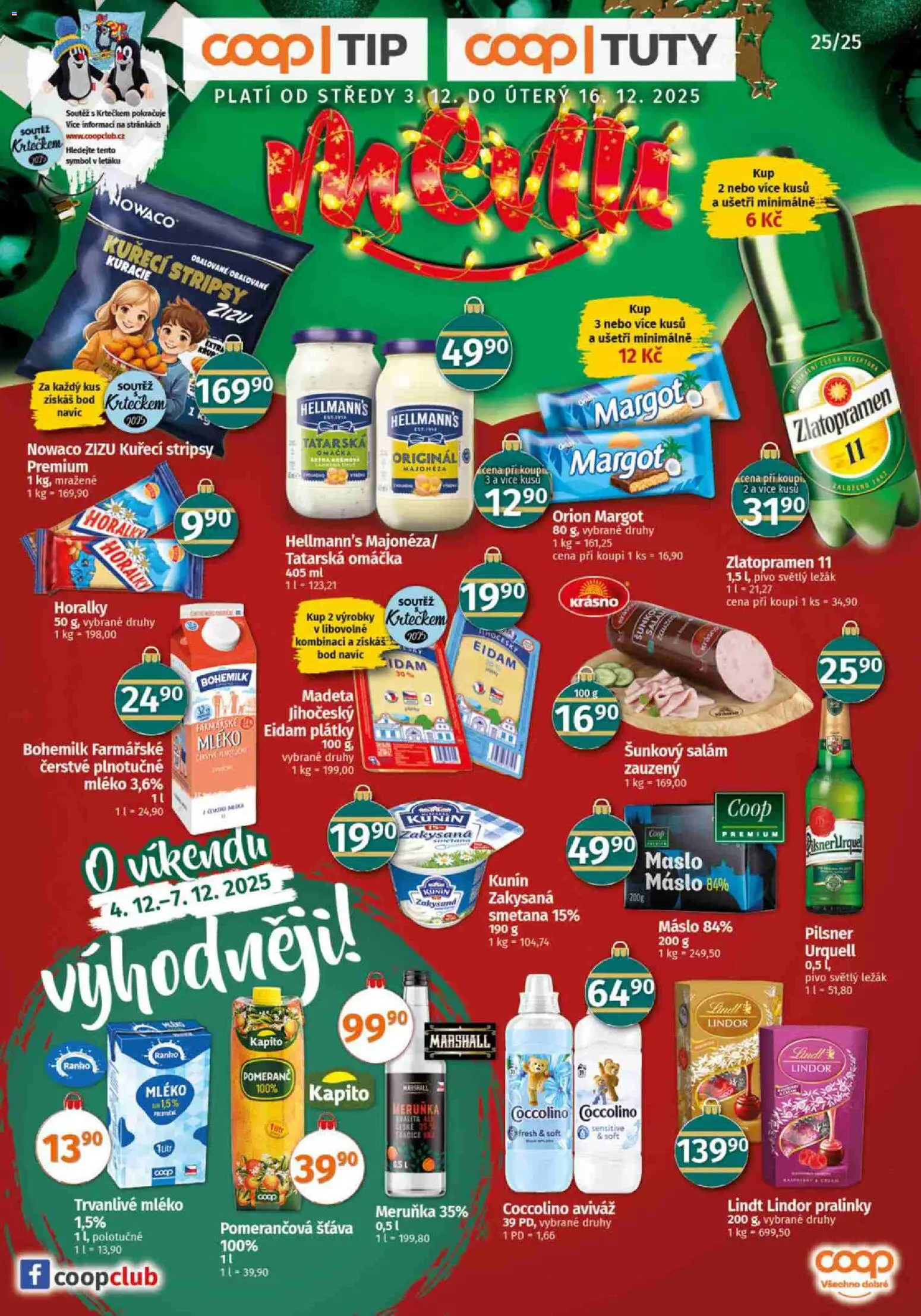 Náhled nabídky: Konzum Leták platný od 03.12.2025