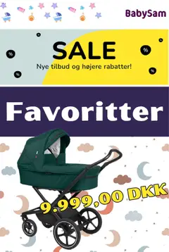 Eksempel på tilbudsavis Tilbudsavis fra butik BabySam gyldig fra 09/07/2025
