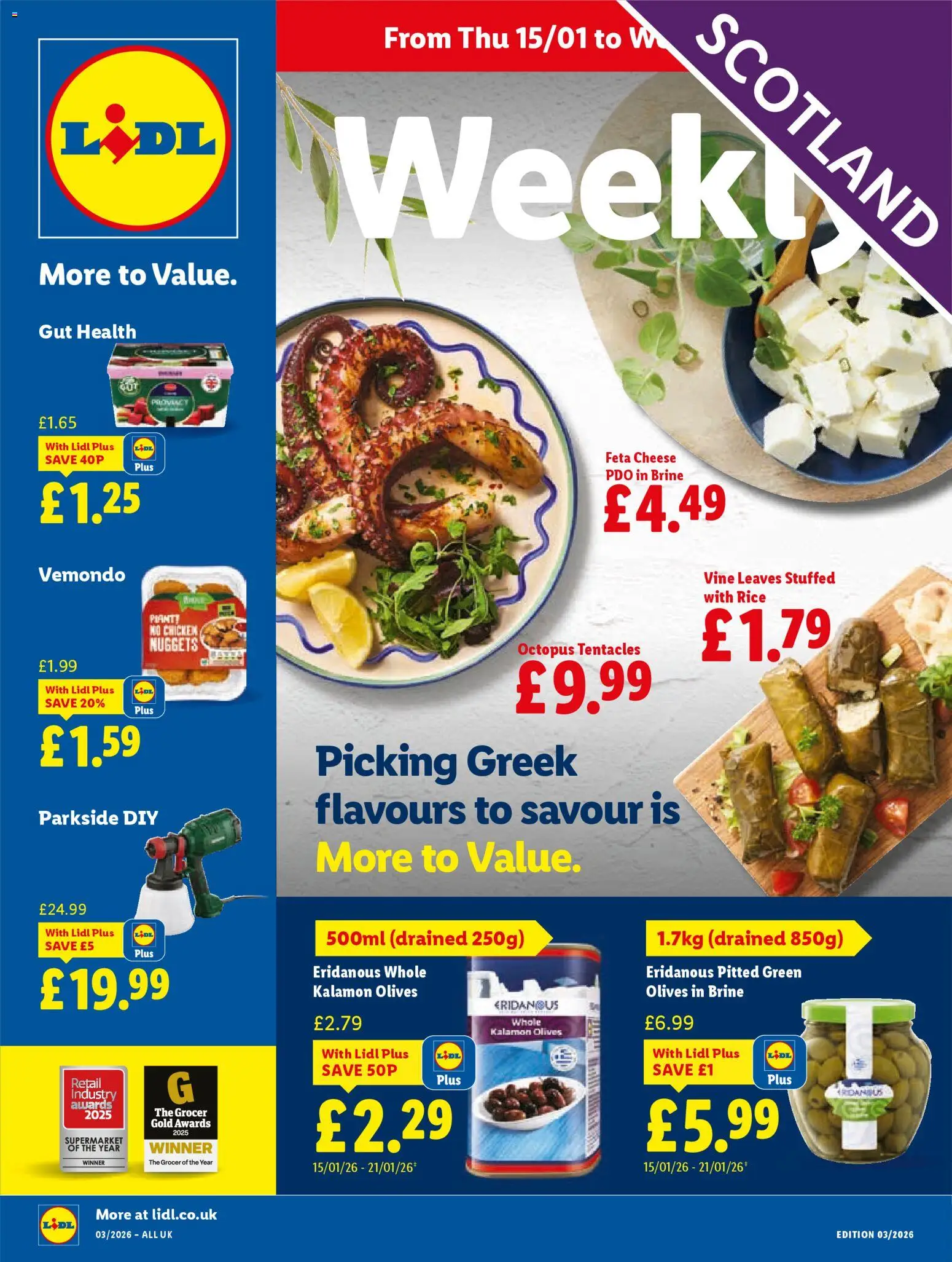Preview of Lidl Lidl Weekly Scotland valid from 15/01/2026