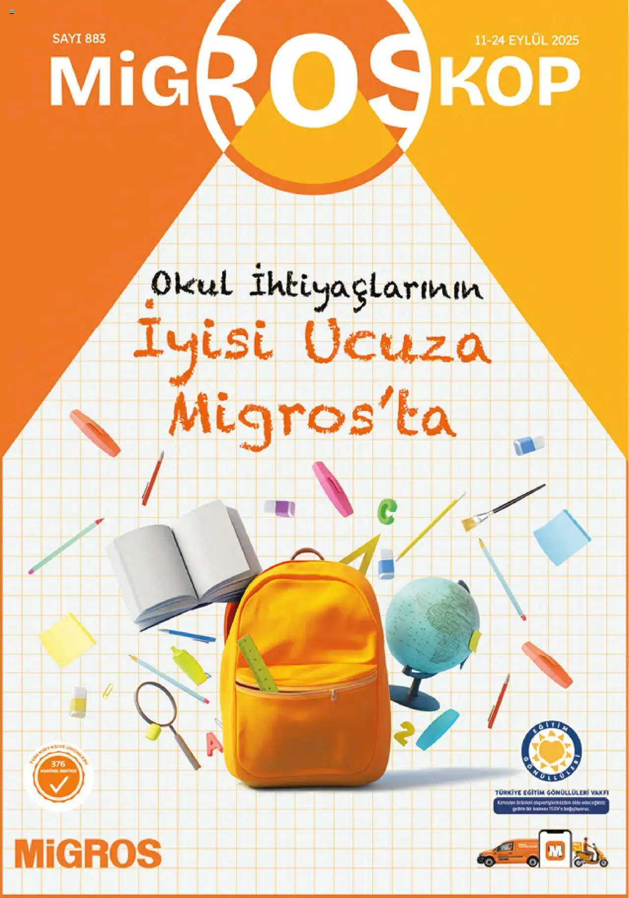 Migros Katalog 11 Eylül 2025 - Broşür "Migroskop" - Sayfa numarası 1