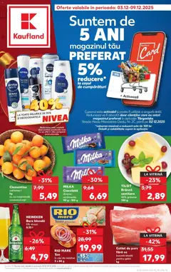 Previzualizarea de cataloage: Kaufland Târgoviște valabil de la 03.12.2025