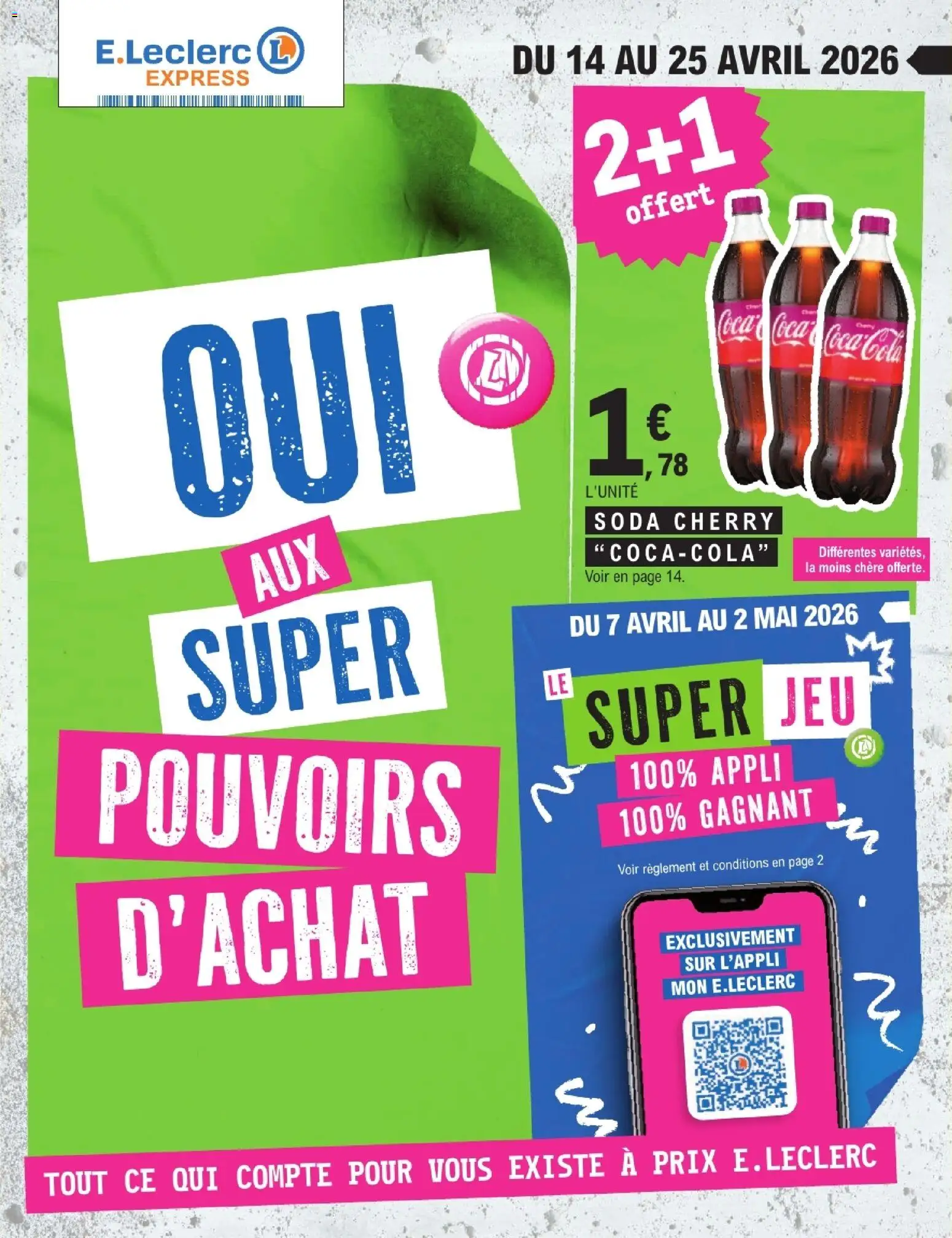 Prévisualisation de E.Leclerc catalogue express du magasin E.Leclerc formulaire valide 14/04/2026