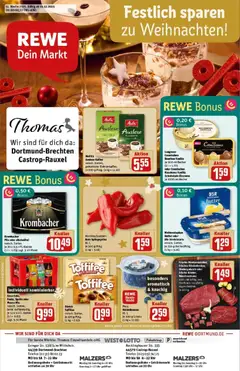 Vorschau von dem Prospekt des Geschäftes Rewe, gültig ab dem 15.12.2025