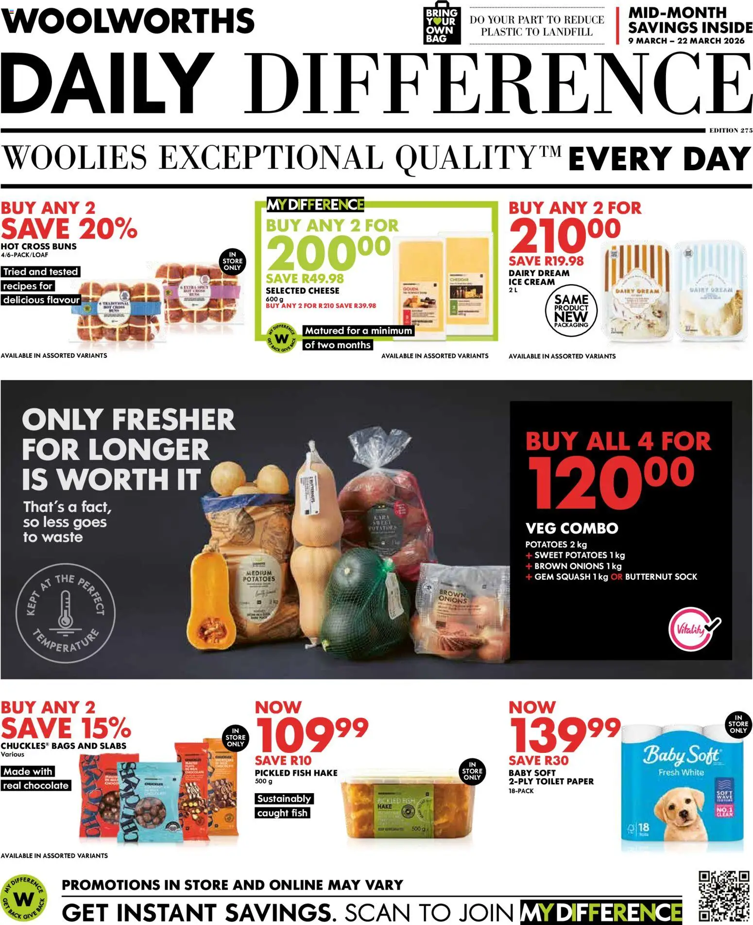 Preview of Woolworths flyer valid from 09/03/2026
