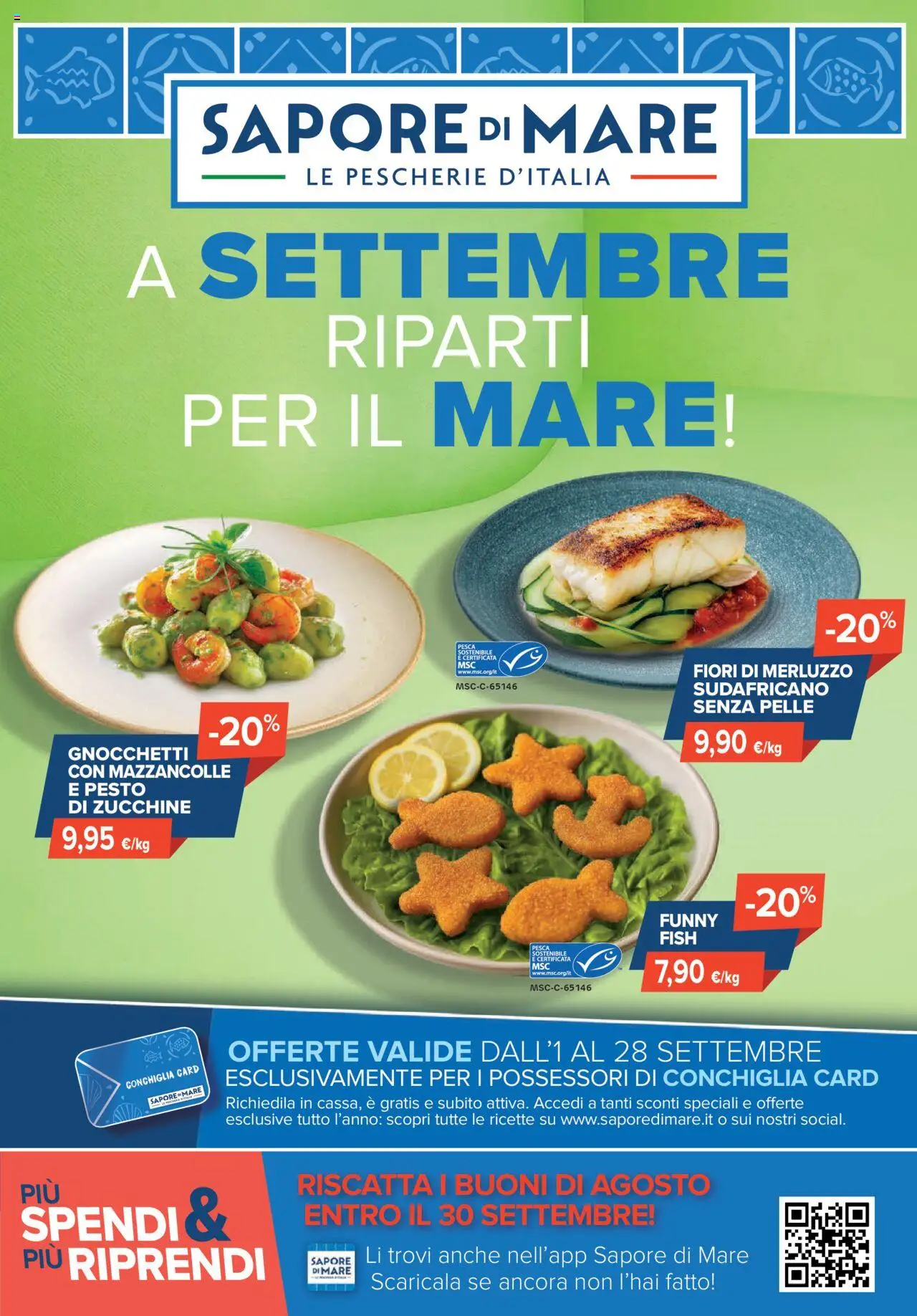 Volantino Sapore di mare valido da 01/09/2025 numero di pagina 1