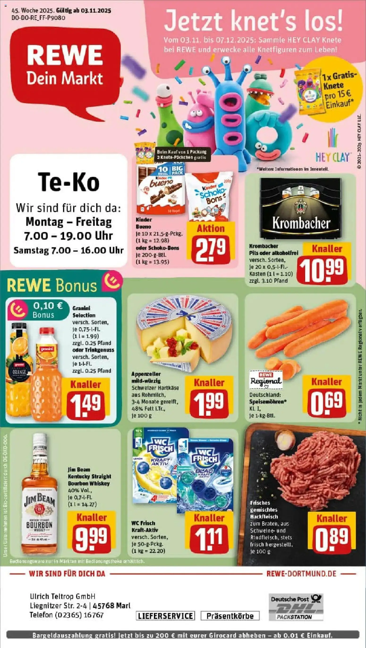 Vorschau von dem Prospekt des Geschäftes Rewe, gültig ab dem 02.11.2025