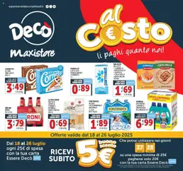 Anteprima dell'opuscolo Volantino MaxiStore - Racale dal negozio Decò valido da 18/07/2025
