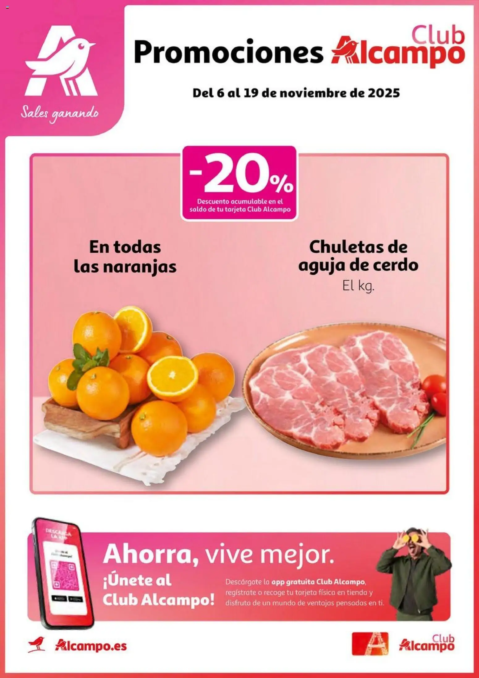 Vista previa del folleto de la tienda Alcampo válido desde el 06/11/2025 