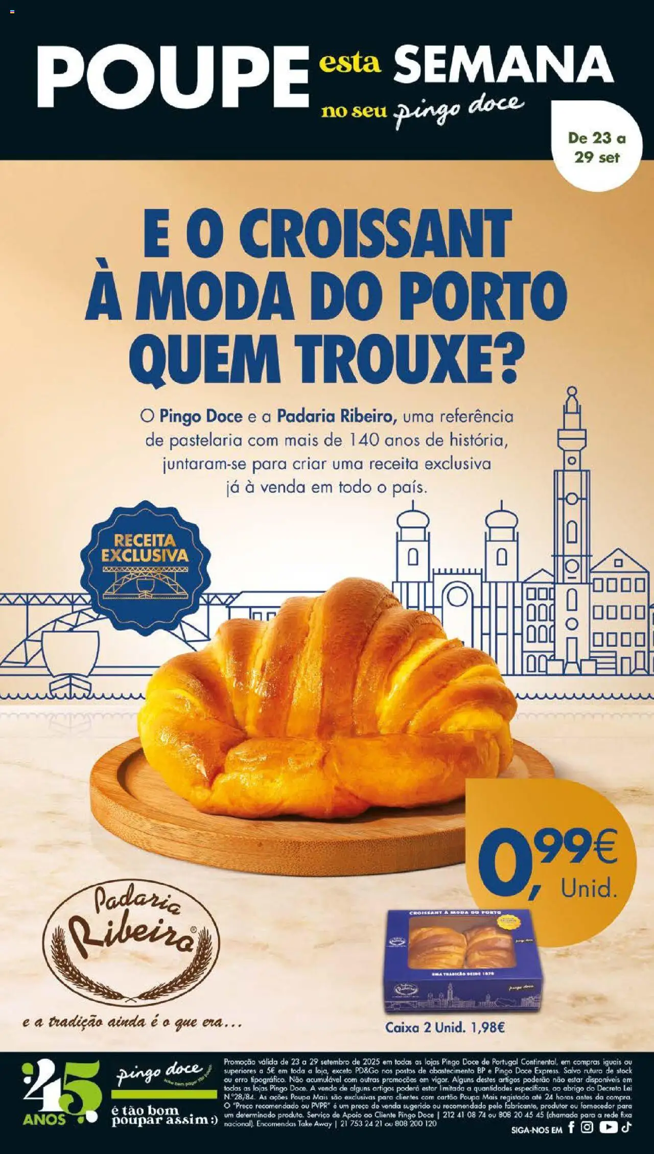 Pingo Doce Folheto de 23/09/2025 - catálogo esta semana - página 1