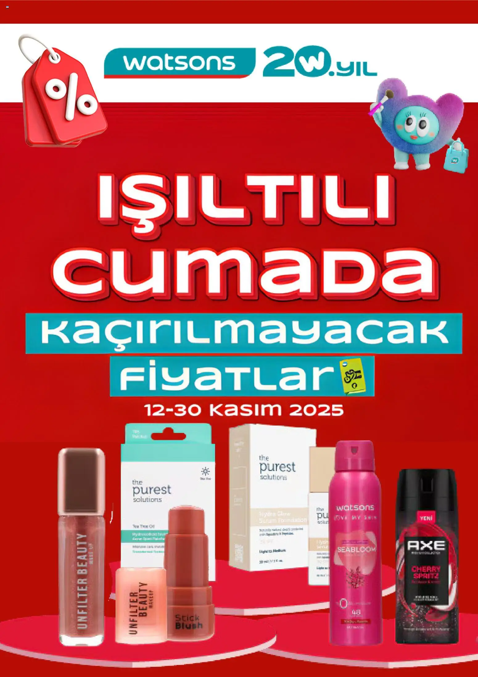 Watsons Black Friday 12.11.2025 - Broşürünün önizlemesi
