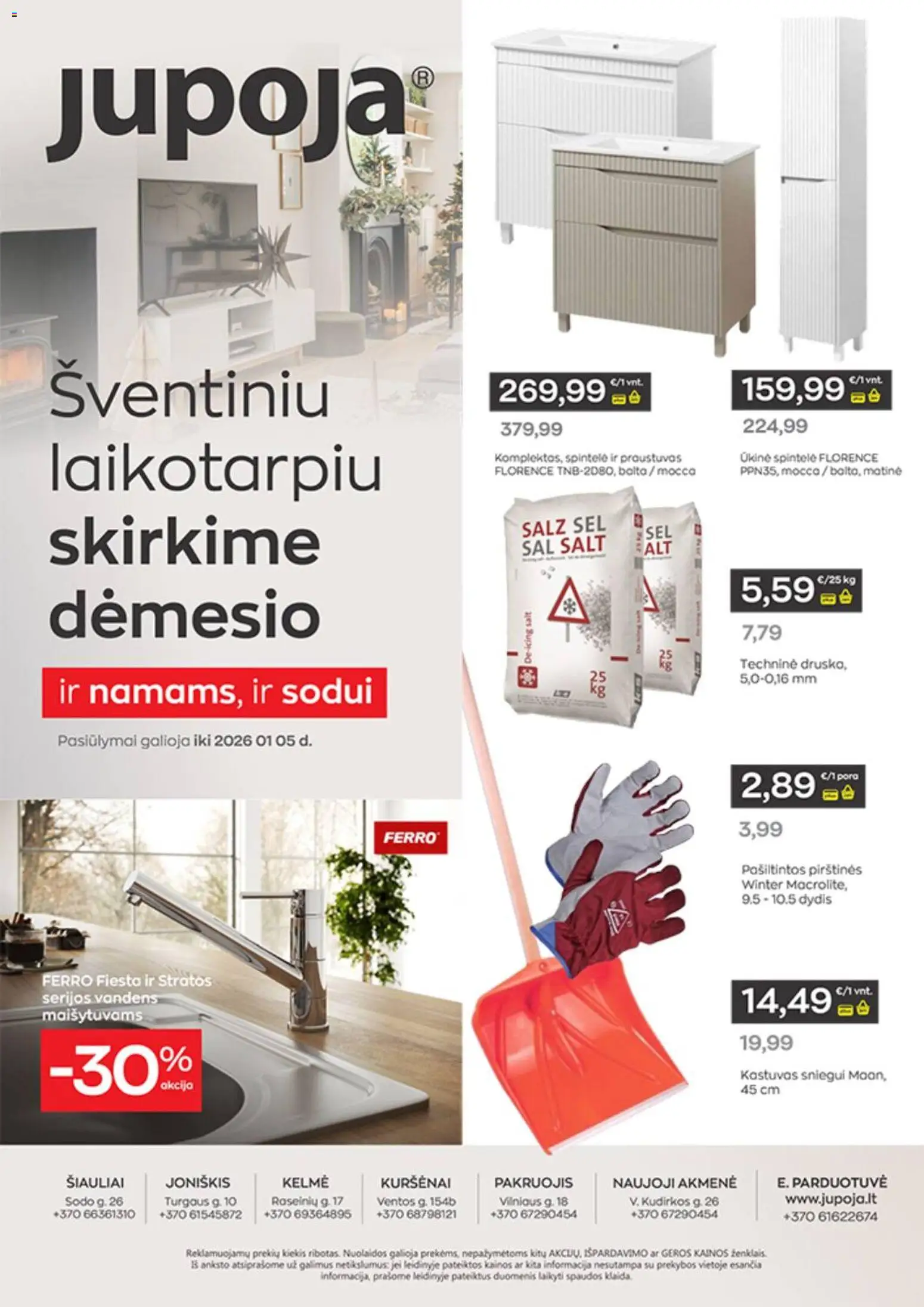Jupoja parduotuvės leidinio Leidinys - Statybų, namų ir sodo galiojančio nuo 2025.11.01 peržiūra