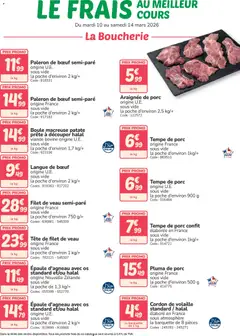 Prévisualisation de Promocash Frais au meilleur cours du magasin Promocash formulaire valide 10/03/2026