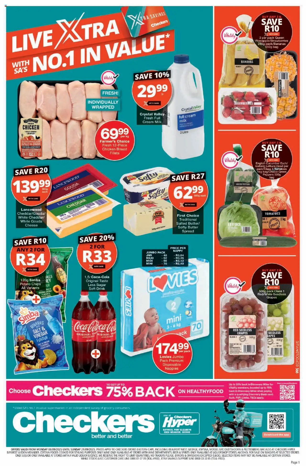 Checkers Eastern Cape - September Mid-Month Promotion 08/09 - 21/09/2025 >> Catalogue