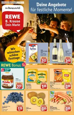 Vorschau von dem Prospekt des Geschäftes Rewe, gültig ab dem 22.12.2025