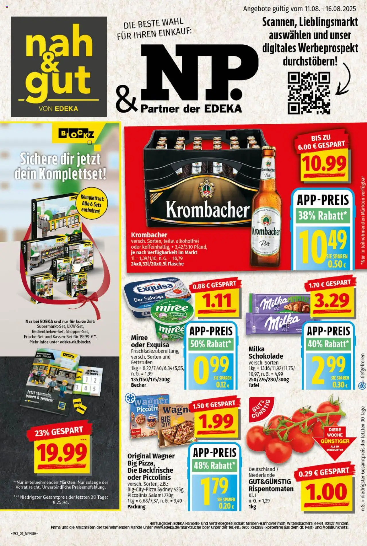 NP Discount Prospekt (vom 11.08.2025 - 16.08.2025)
