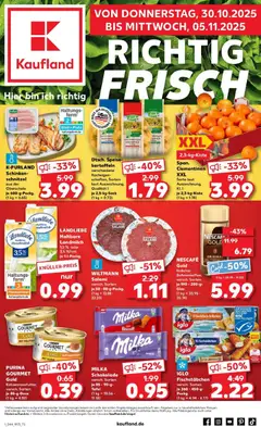 Vorschau von dem Prospekt des Geschäftes Kaufland, gültig ab dem 30.10.2025