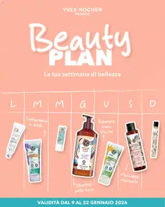 Anteprima dell'opuscolo Volantino Beauty Plan dal negozio Yves Rocher valido da 09/01/2026