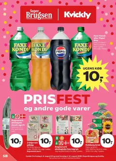 Eksempel på tilbudsavis Tilbudsavis fra butik Kvickly gyldig fra 08/08/2025