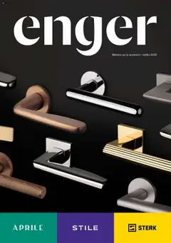 Previzualizarea de cataloage: Proges Catalog - Mânere Enger valabil de la 08.09.2025