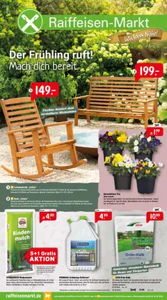 Vorschau von dem Prospekt des Geschäftes Raiffeisen Markt, gültig ab dem 01.03.2026