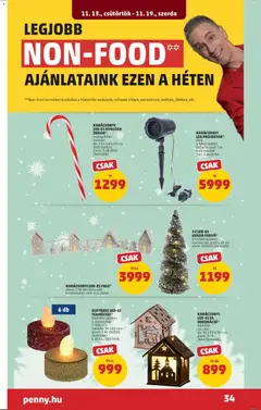 PENNY - Akciós újság PENNY megtekintése, amely érvényes 2025.11.13.-től | Oldal: 38
