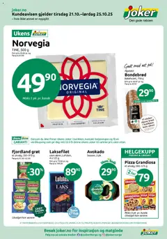 Forhåndsvis Kundeavis fra butikk Joker gyldig fra 21/10/2025