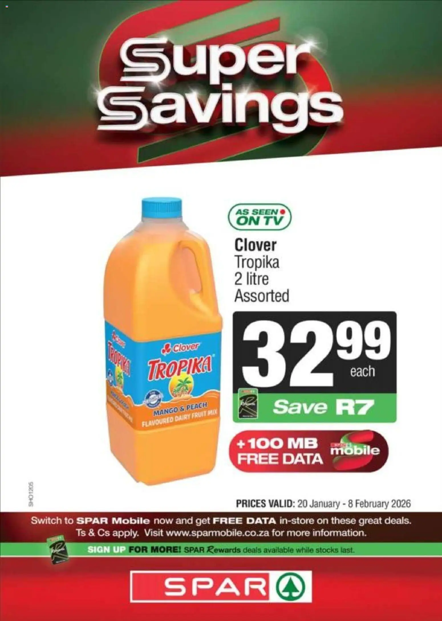 Preview of KWIKSPAR flyer valid from 20/01/2026