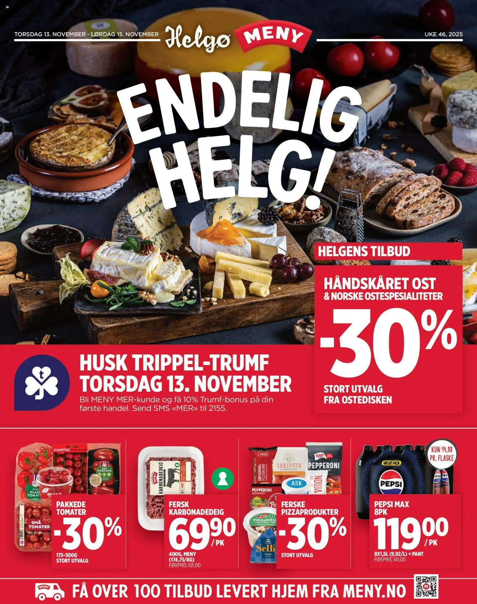 Forhåndsvis Torsdag Helgo fra butikk Meny gyldig fra 13/11/2025