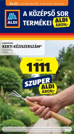 Aldi - Aldi Középső sor termékei megtekintése, amely érvényes 2026.04.02.-től