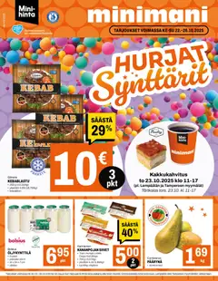 Kaupan Minimani Tarjoukset esikatselu, voimassa 22/10/2025