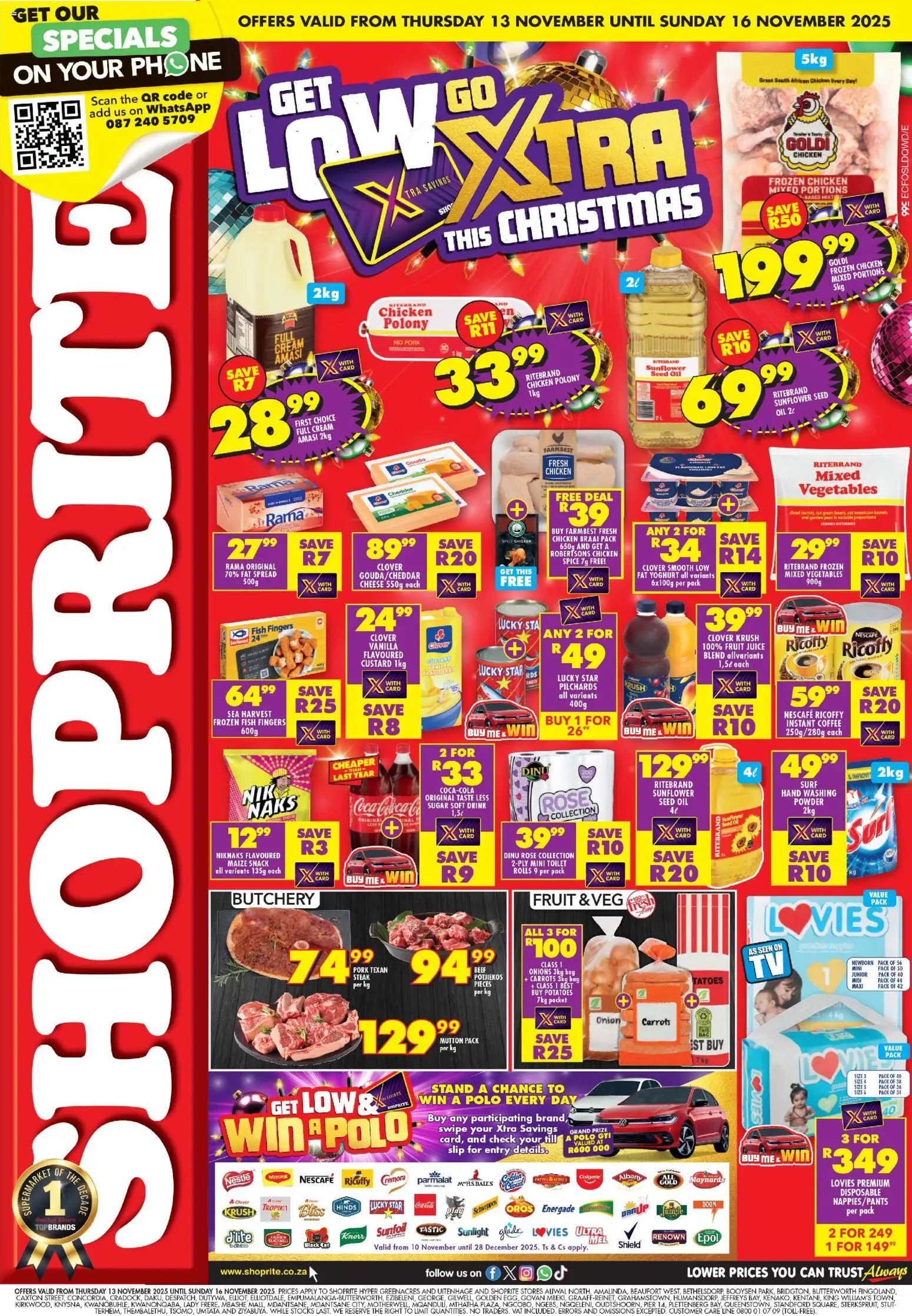 Preview of Shoprite flyer valid from 13/11/2025