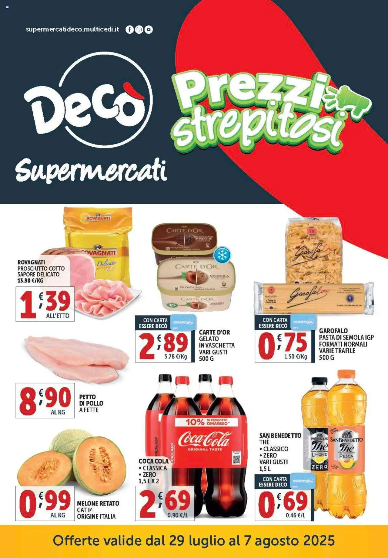 Volantino Decò valido da 29/07/2025 numero di pagina 1