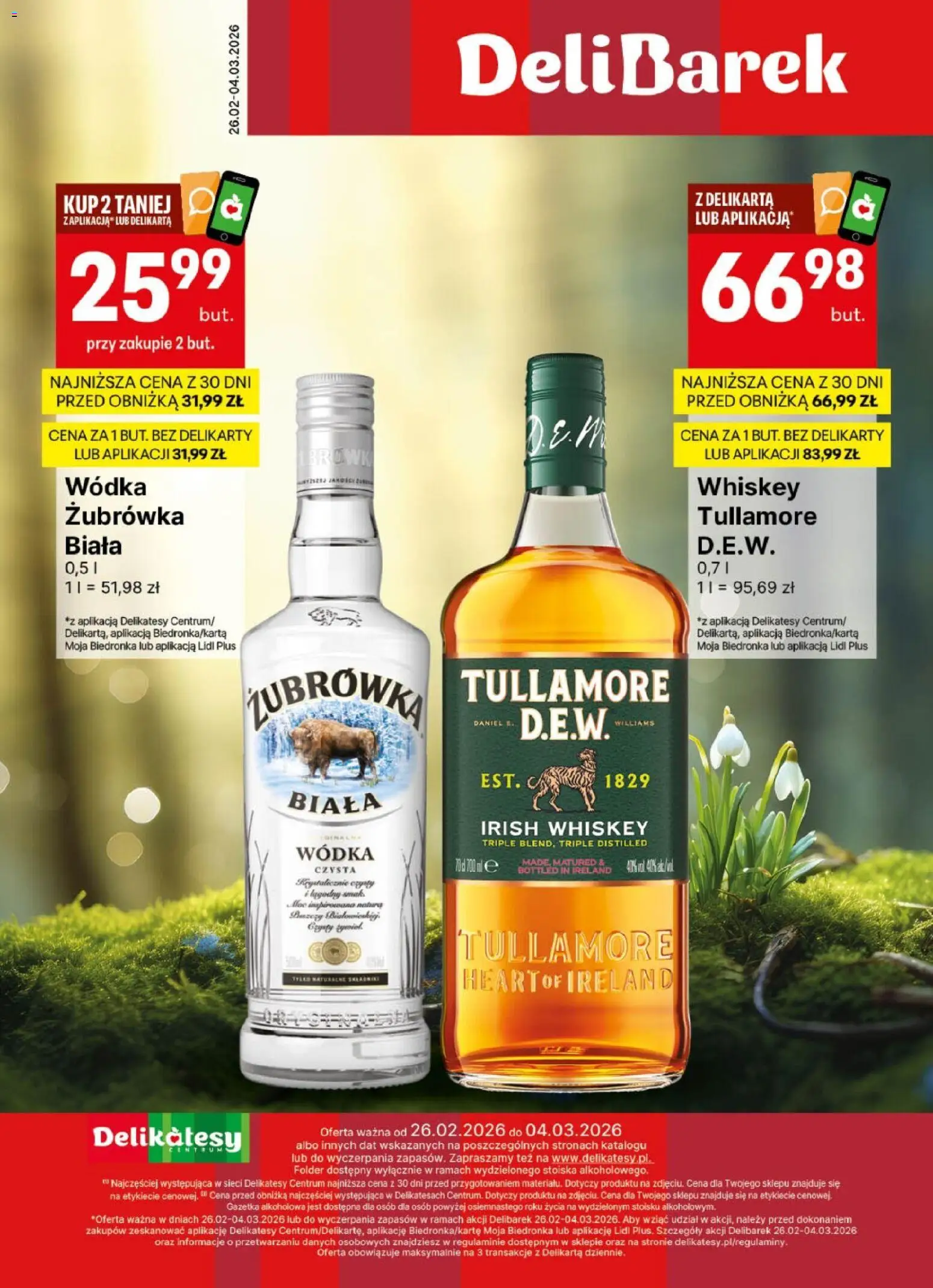 Pogląd gazetki "DeliBarek" ze sklepu Delikatesy Centrum ważnej od 26.02.2026