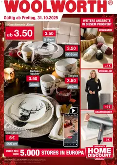 Vorschau der Angebote: Woolworth Flugblatt gültig ab 31.10.2025