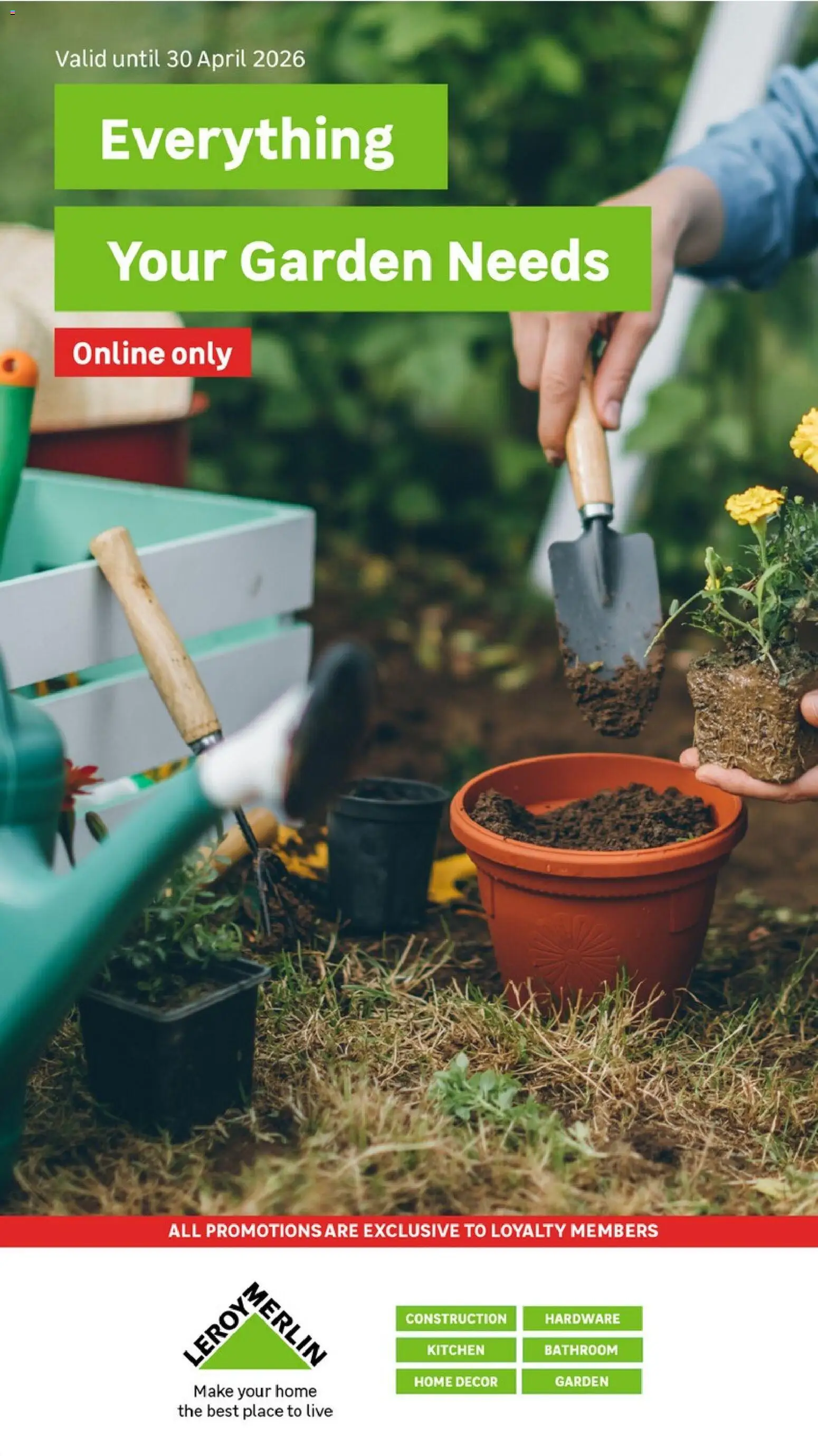 Preview of Leroy Merlin flyer valid from 08/04/2026