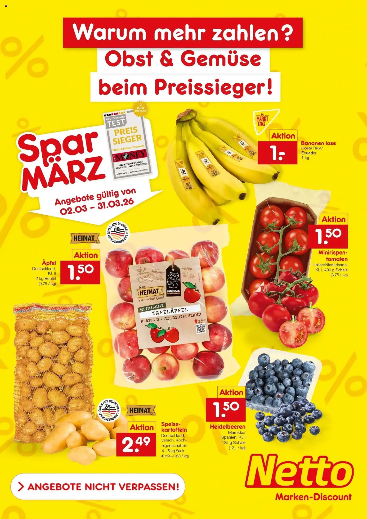 Vorschau von dem Prospekt des Geschäftes Netto Marken-Discount, gültig ab dem 02.03.2026