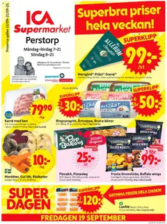 Förhandsgranska reklamblad Perstorp från butik ICA Supermarket gäller från 15/09/2025