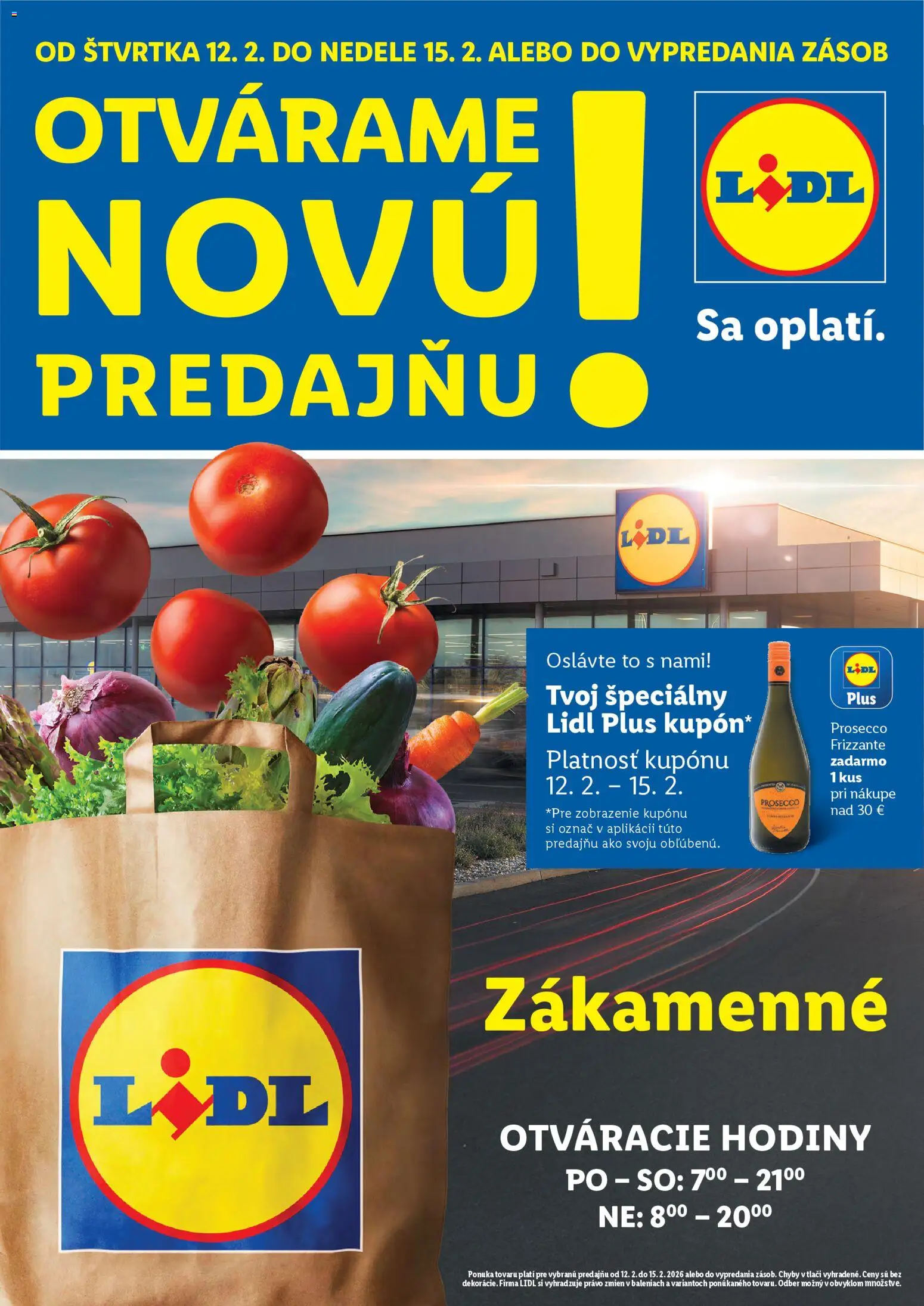 Náhľad Lidl letáku platného od 12.02.2026