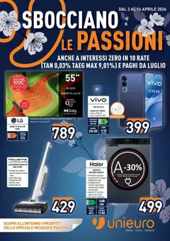 Anteprima dell'opuscolo Unieuro volantino dal negozio Unieuro valido da 03/04/2026