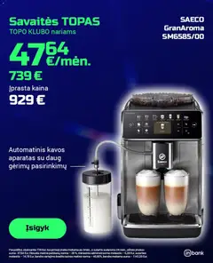 TOPOcentras parduotuvės leidinio Leidinys galiojančio nuo 2026.02.10 peržiūra