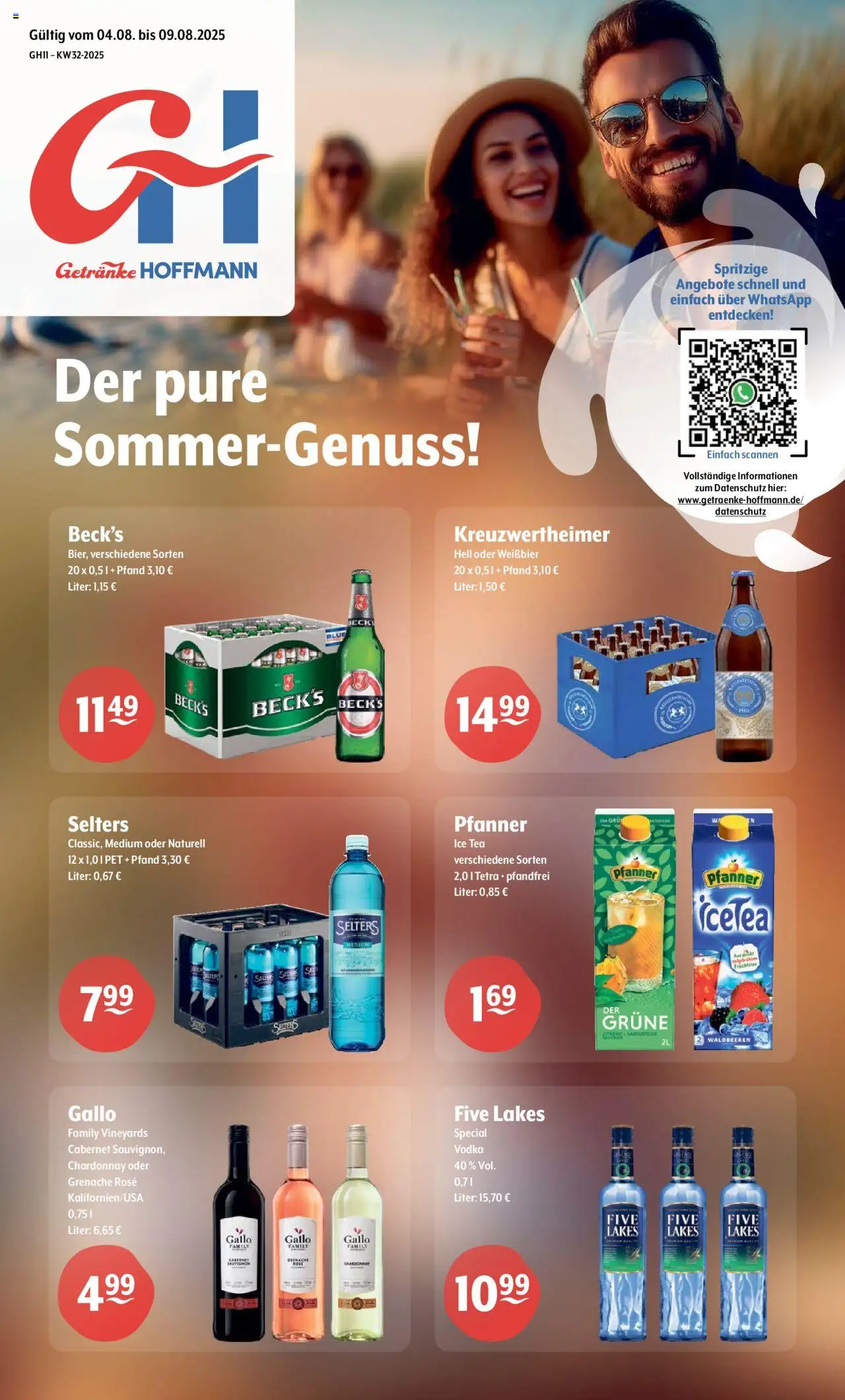 Getränke Hoffmann Prospekt (vom 04.08.2025 - 09.08.2025)