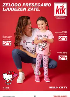Predogled kataloga iz trgovine Kik veljaven od 02.02.2026