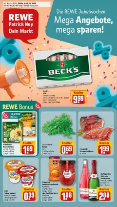 Vorschau von dem Prospekt des Geschäftes Rewe, gültig ab dem 28.09.2025