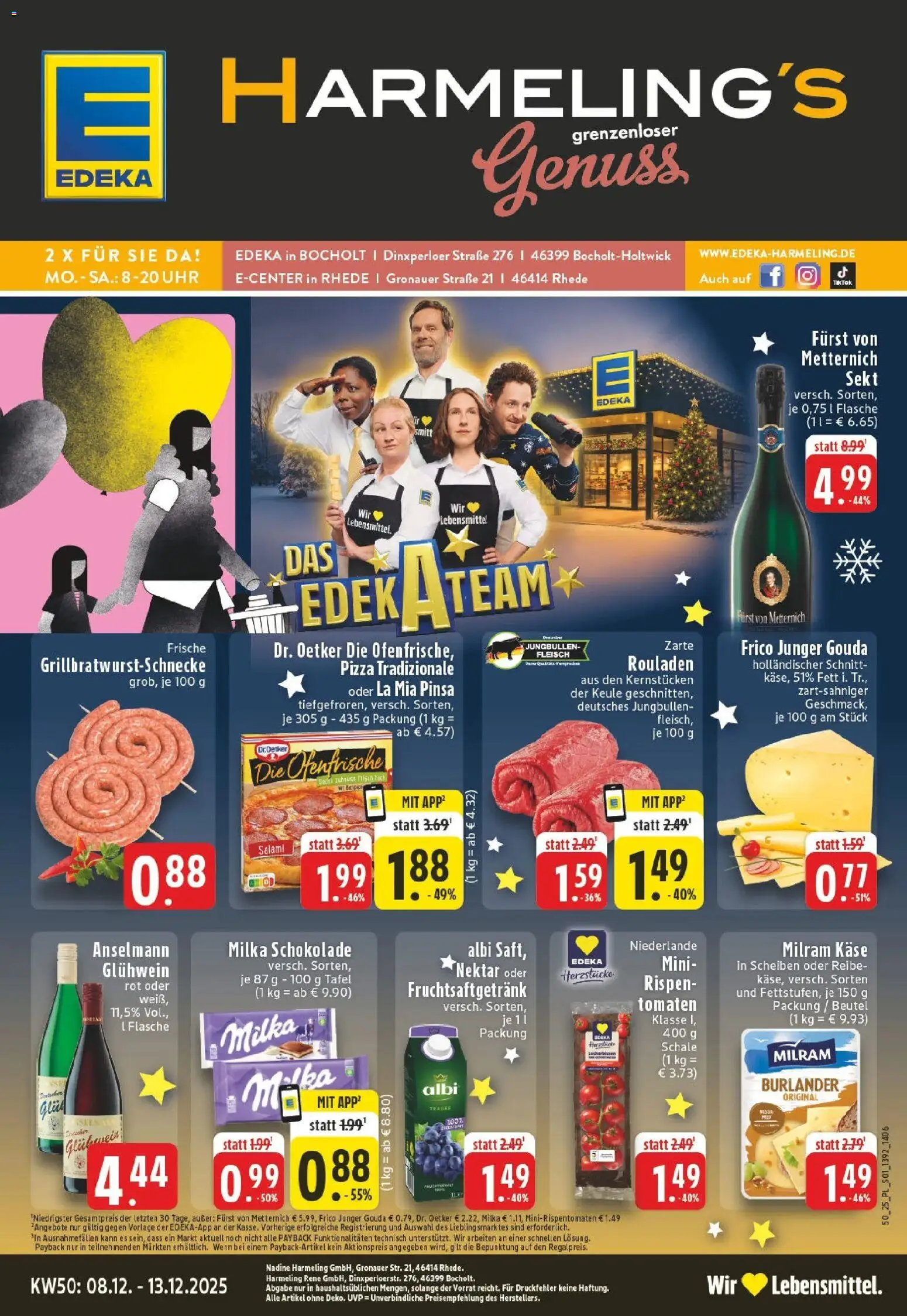 Vorschau von dem Prospekt des Geschäftes Edeka, gültig ab dem 07.12.2025