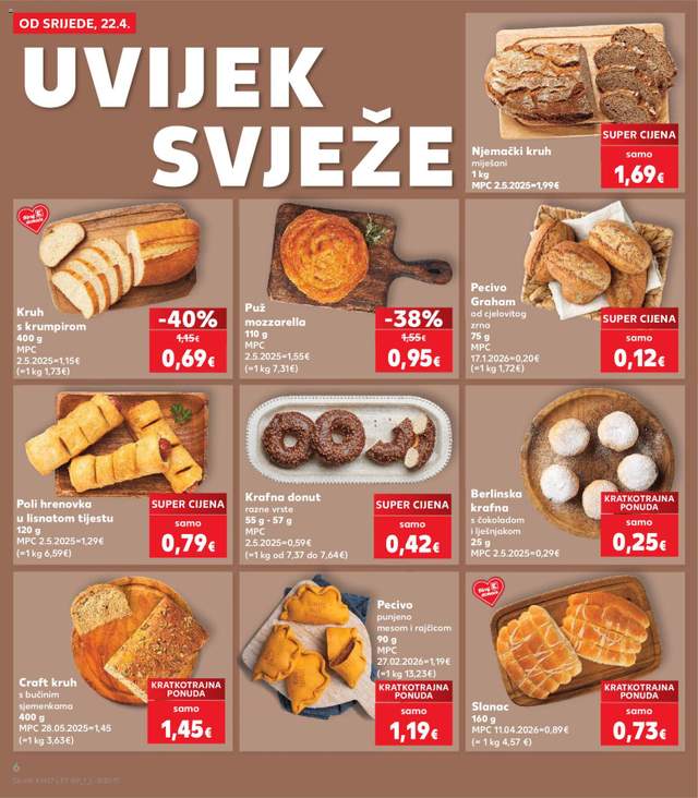 Novi Kaufland katalog od 22.04.