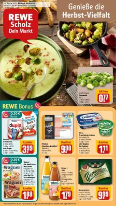 Vorschau von dem Prospekt des Geschäftes Rewe, gültig ab dem 19.10.2025