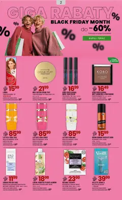Pogląd gazetki "Black Friday" ze sklepu Drogerie Natura ważnej od 23.10.2025 | Strona: 2