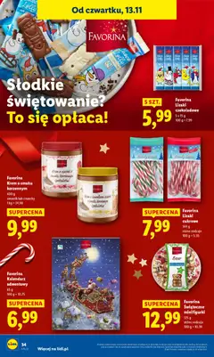 Pogląd gazetki "Gazetka" ze sklepu Lidl ważnej od 13.11.2025 | Strona: 34
